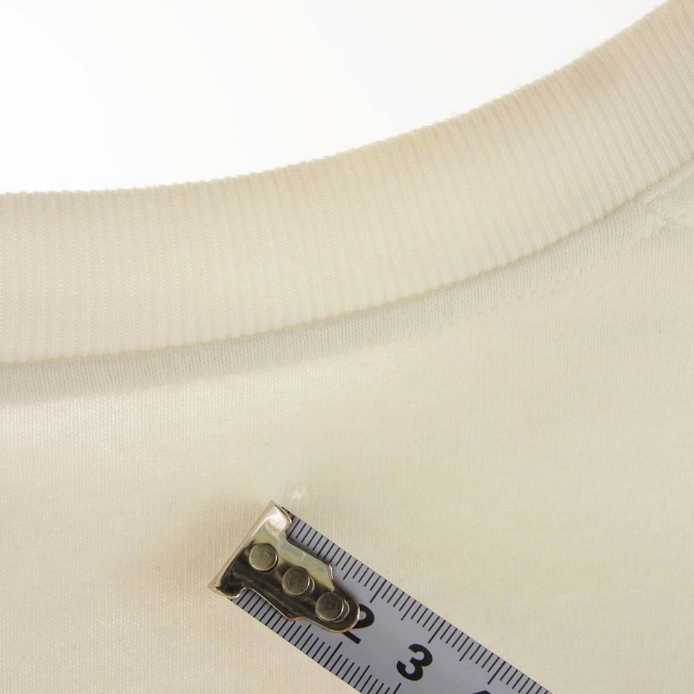 JIL SANDER ジルサンダー 22AW J21GC0001 フロントロゴ プリント クルーネック 半袖 Tシャツ ホワイト系 M6【中古】