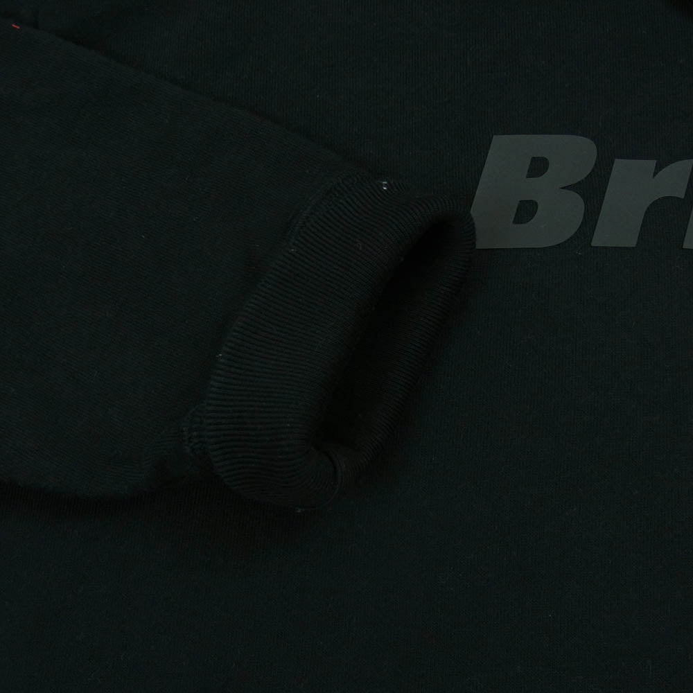 F.C.R.B. エフシーアールビー 23AW FCRB-232127 WILDSIDE by Yohji Yamamoto ワイルドサイド ヨウジ ヤマモト SWEAT HOODIE ラバーロゴ プルオーバー スウェット パーカー ブラック系 M【中古】