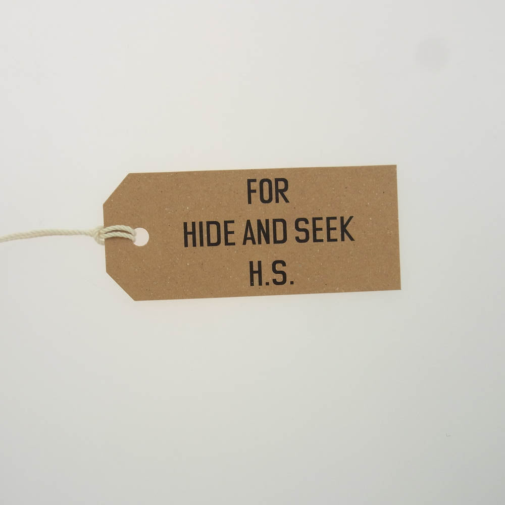 HideandSeek ハイドアンドシーク EAGLE S/S TEE イーグル ヘッド プリント 半袖 Tシャツ ブラック系 L【中古】