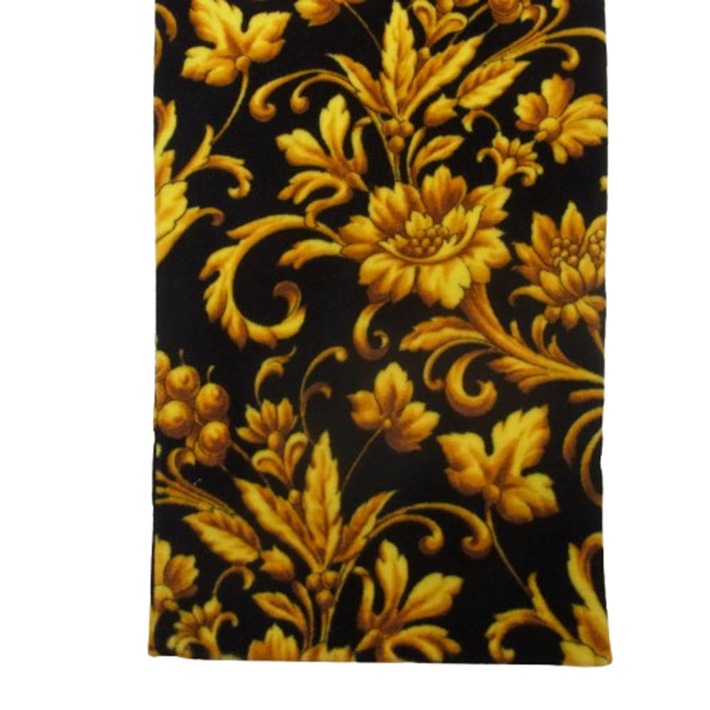 Gianni Versace ジャンニ・ヴェルサーチ イタリア製 総柄 ベロア パンツ ブラック系 40【中古】