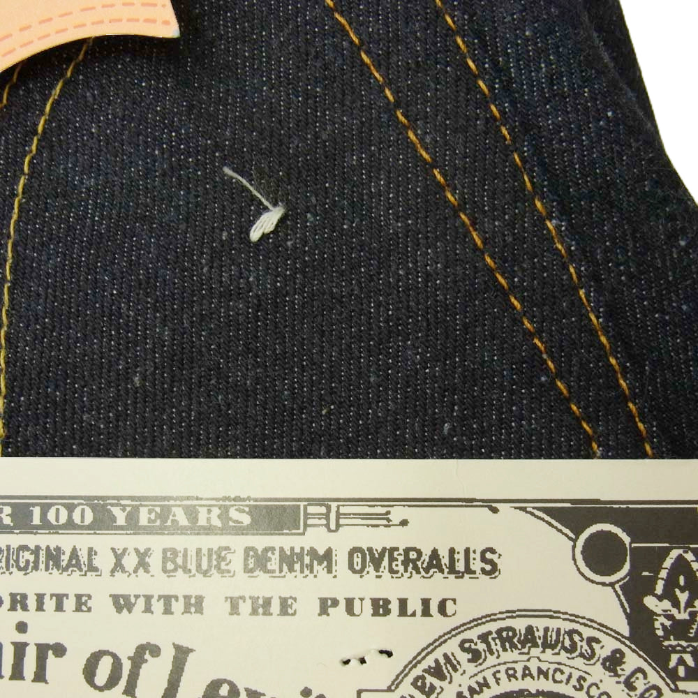 Levi's リーバイス 1998年製 551Z-0006 デッドストック 60s復刻 USA製 バレンシア工場 551ZXX BIGE ビッグE Vステッチ ボタン裏555刻印 赤耳 ジップフライ デニム パンツ インディゴブルー系 30【新古品】【未使用】【中古】