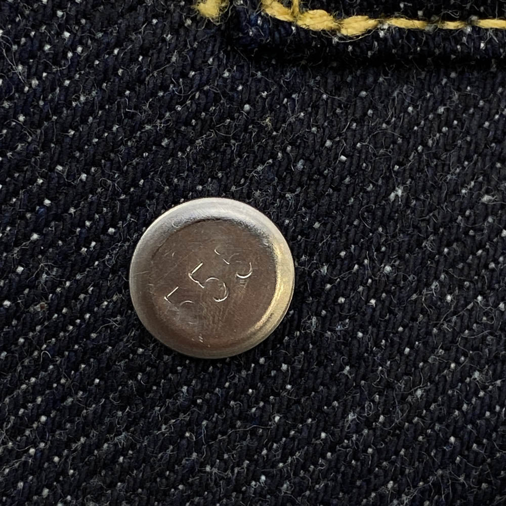Levi's リーバイス 1998年製 70557-0006 USA製 バレンシア工場 ボタン裏555刻印 3rd サードモデル 557XX Type-3 GL JV-557 1962モデル復刻 デニム ジャケット インディゴブルー系 48【極上美品】【中古】