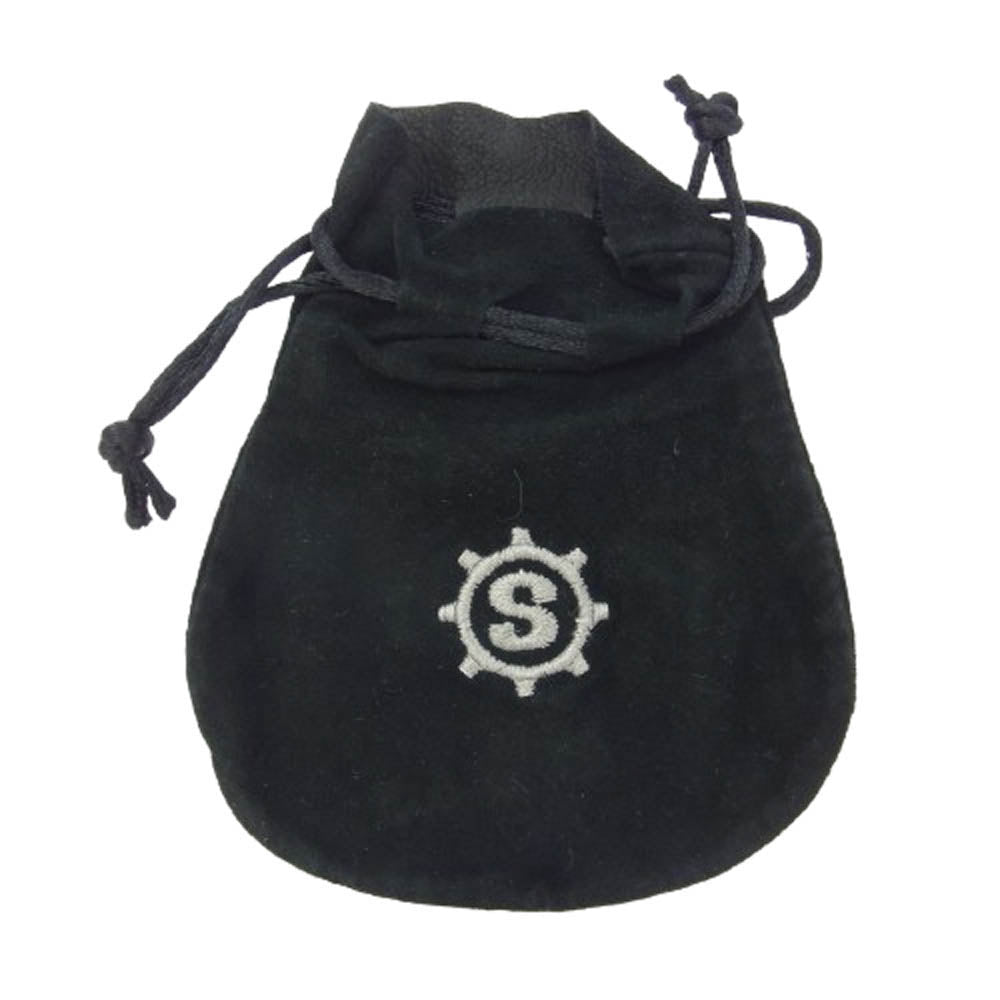 STARLIN GEAR スターリンギア ギャランティカード付属 SKULL MARBLE PENDANT スカル マーブル ペンダント ネックレス トップ イエロー系 ブルー系【中古】