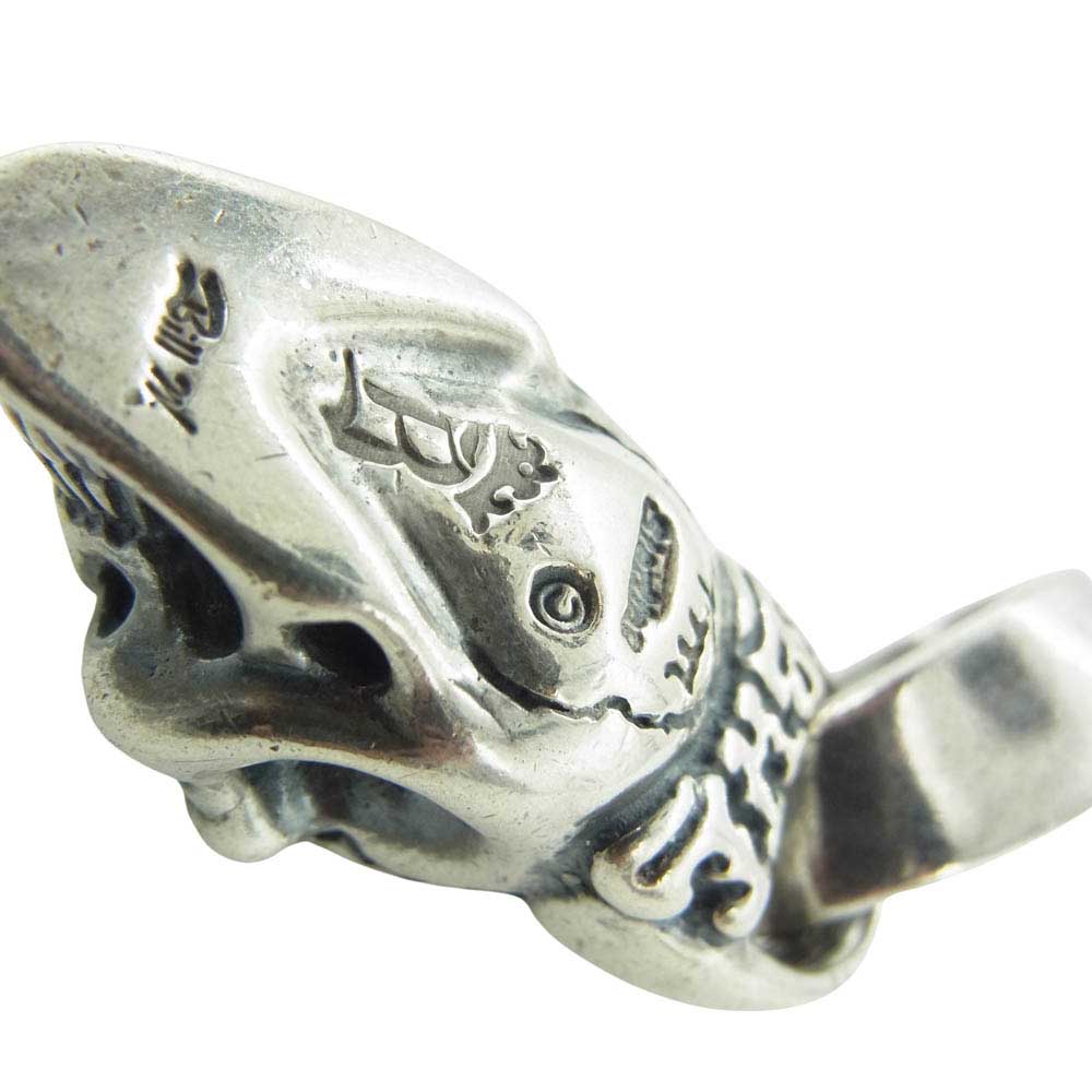 BILL WALL LEATHER ビルウォールレザー グッドラック スカル ペンダントトップ シルバー系【中古】