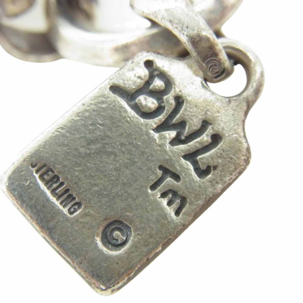 BILL WALL LEATHER ビルウォールレザー アルティメット スカル ゴシッククロス ペンダント トップ シルバー系【中古】