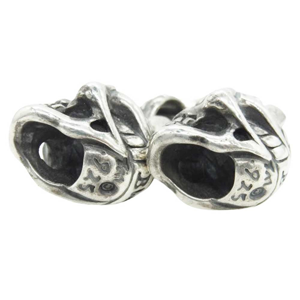 BILL WALL LEATHER ビルウォールレザー ダブル アルティメット スカル ペンダント トップ シルバー系【中古】