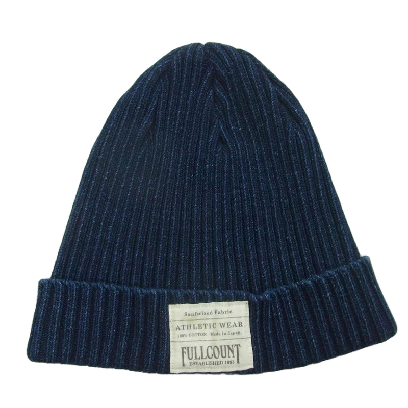 フルカウントキャップ。インディゴブルー