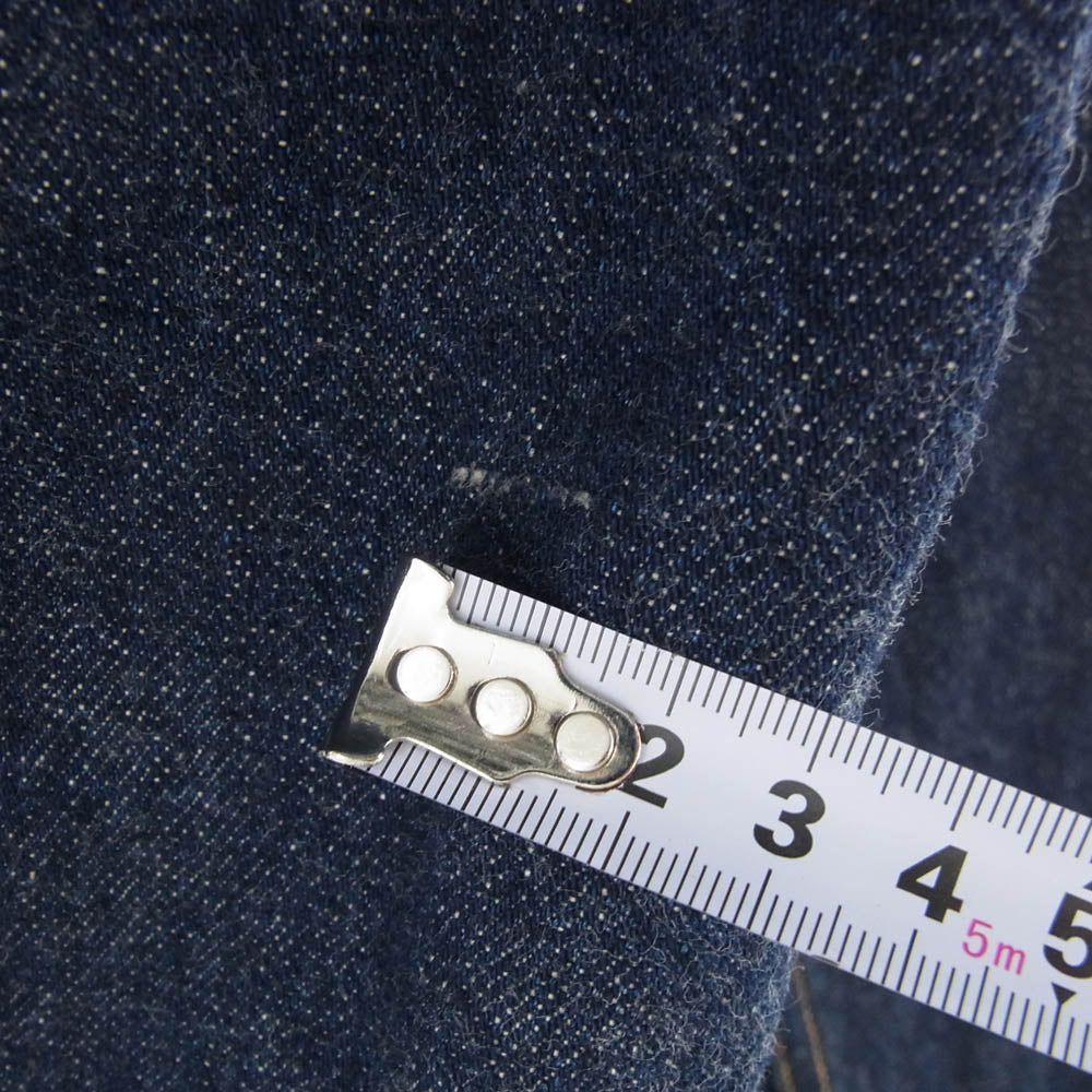 FULLCOUNT フルカウント 2107 13.7oz Type1 Denim Jacket タイプ 1 ワンウォッシュ デニムジャケット インディゴブルー系 36【中古】