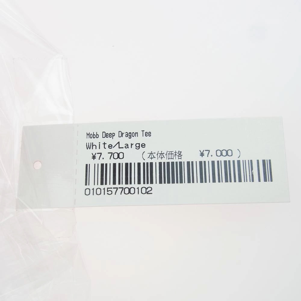 Supreme シュプリーム 23SS Mobb Deep Dragon Tee モブディープ ドラゴン 半袖 Tシャツ ホワイト ホワイト系 L【中古】