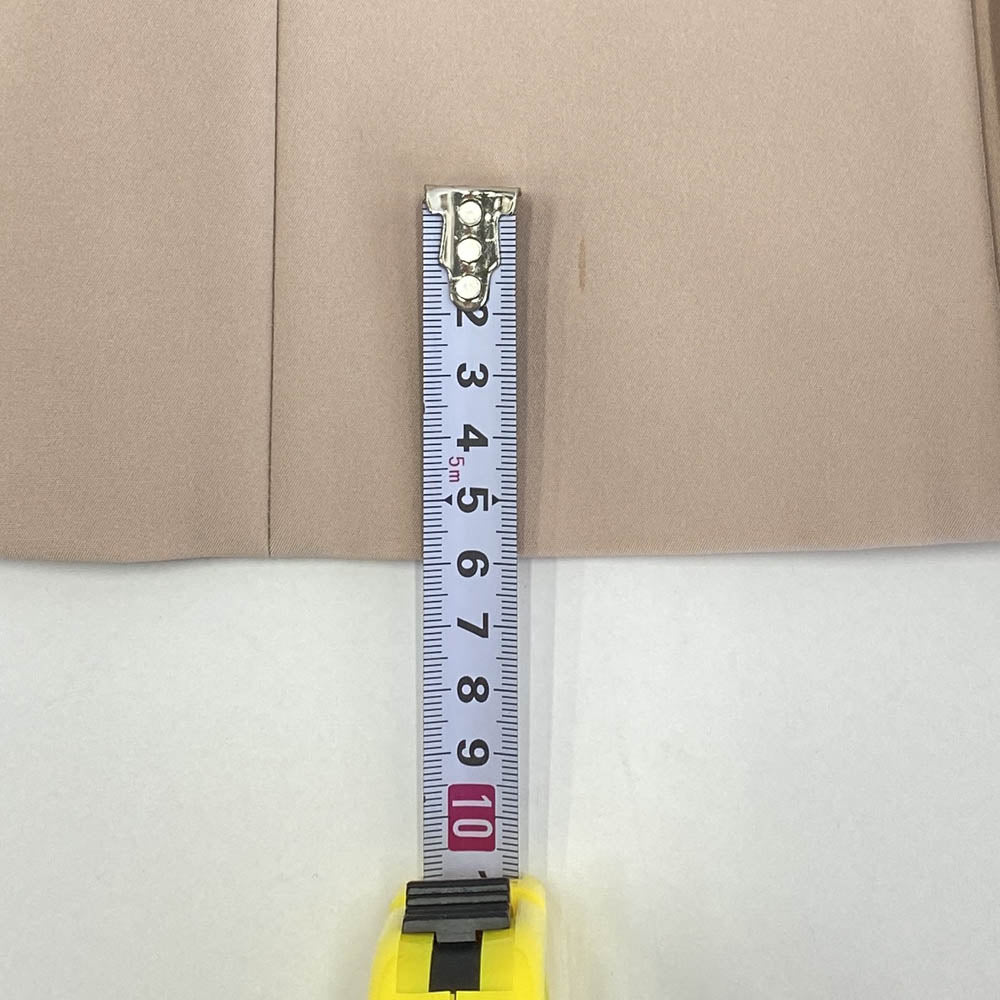 FOXEY フォクシー 37801-NA0FI122T バックジップ プリーツスカート ワンピース ベージュ系【中古】