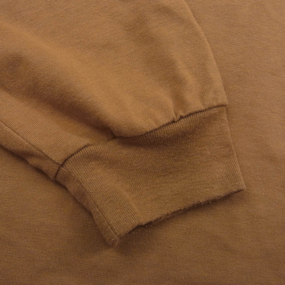 DESCENDANT ディセンダント 21AW 212ATDS-CSM03S AUTHENTIC DESIGN L/S オーセンティック デザイン ロングスリーブカットソー 長袖Tシャツ ブラウン系 2【中古】