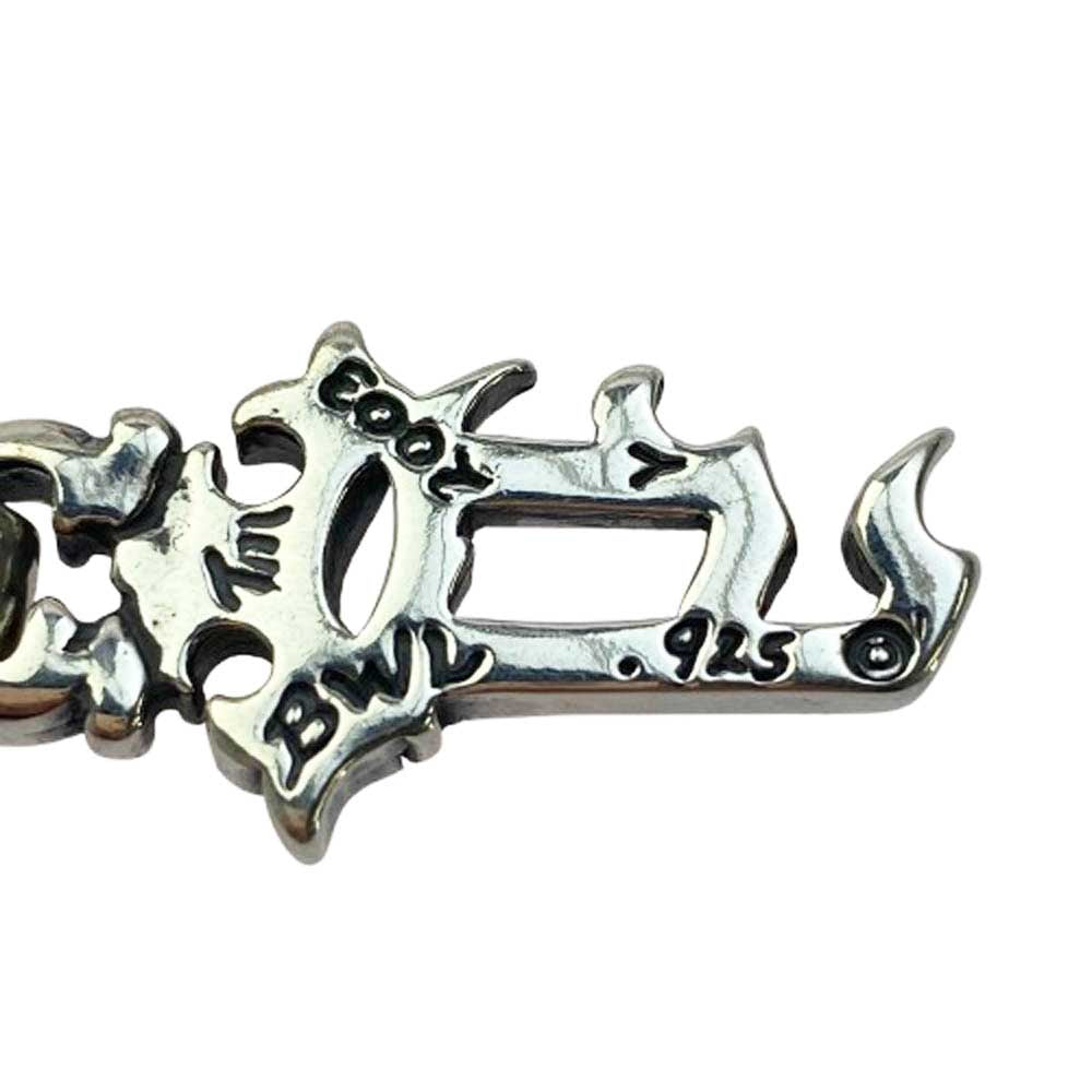 BILL WALL LEATHER ビルウォールレザー INITIAL CROWN イニシャル Y クラウン ペンダントトップ シルバー系【中古】