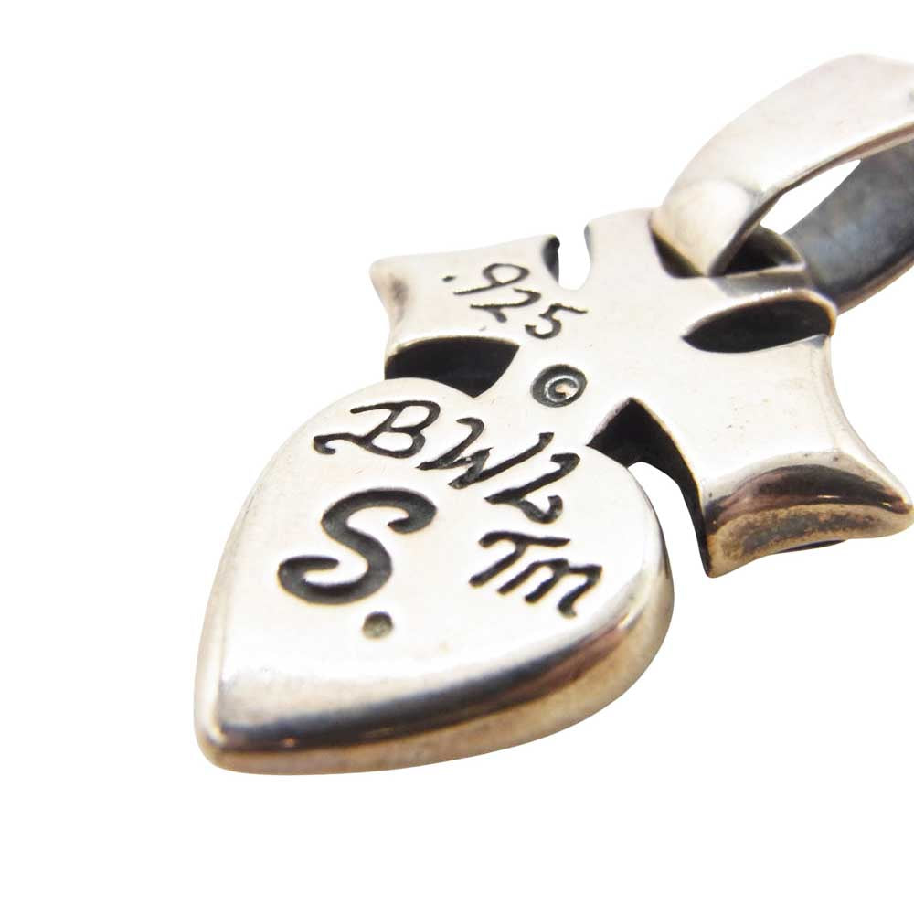 BILL WALL LEATHER ビルウォールレザー ピアストハート ペンダントトップ シルバー系【中古】