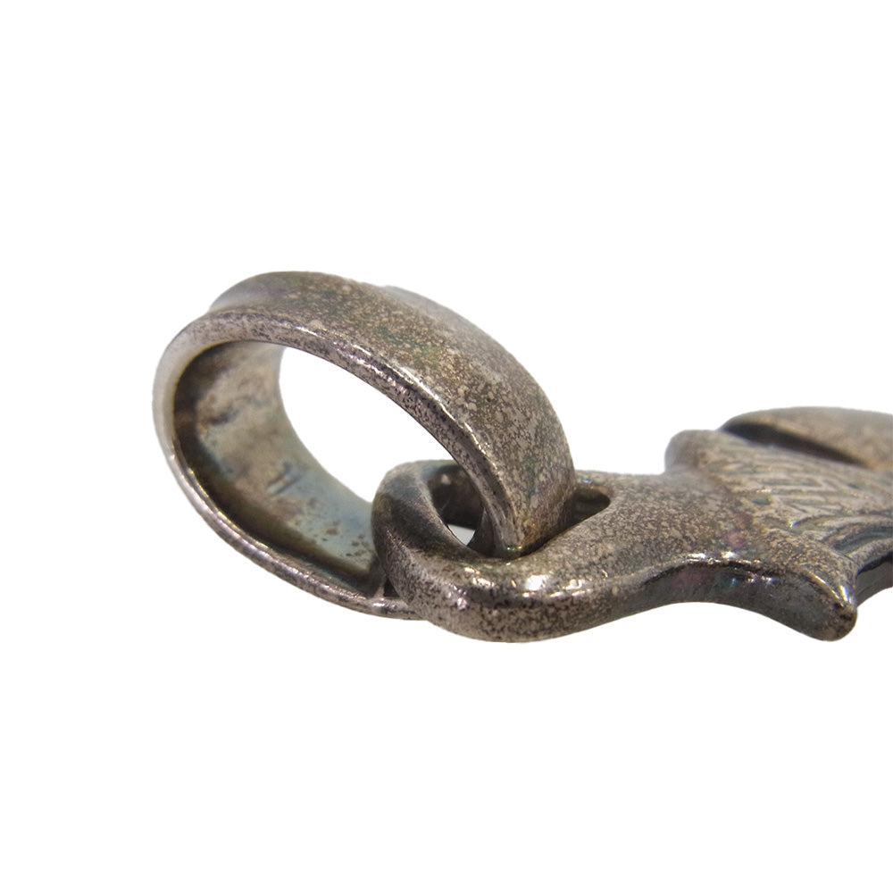 BILL WALL LEATHER ビルウォールレザー マリブクロス ペンダントトップ w/レッドストーン シルバー系 レッド系【中古】