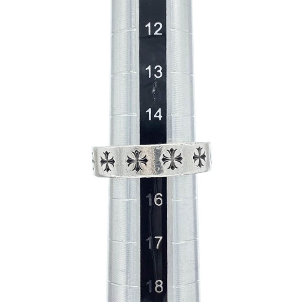 CHROME HEARTS クロムハーツ(原本無) 6mm SPACER FOREVER スペーサー フォーエバー リング シルバー系 15号【中古】