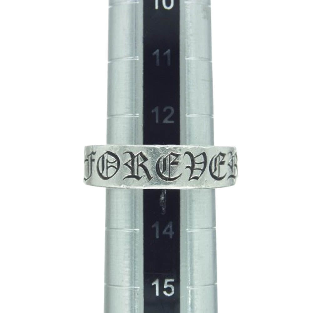 CHROME HEARTS クロムハーツ(原本無) 6mm SPACER FOREVER スペーサー フォーエバー リング シルバー系 JP13号【中古】