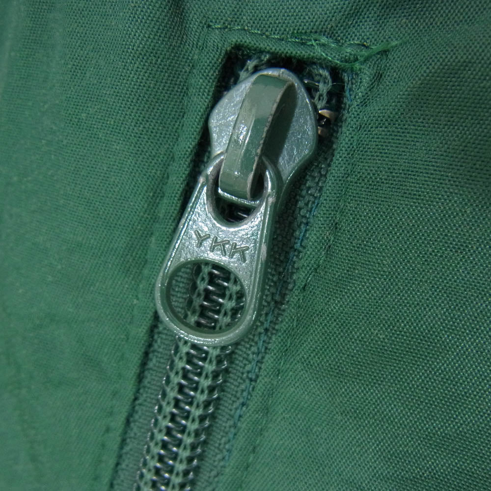 THE NORTH FACE ノースフェイス NP-2226 バックロゴプリント ナイロン ジップアップ ジャケット グリーン系 M【中古】