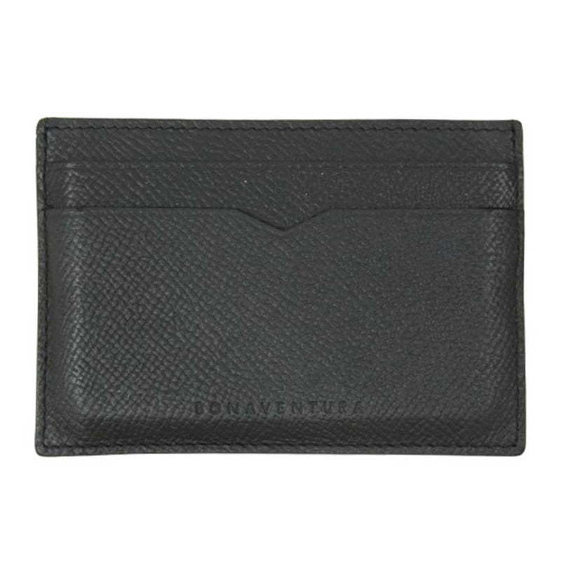 BONAVENTURA ボナベンチュラ レザー カードケース ブラック系【中古