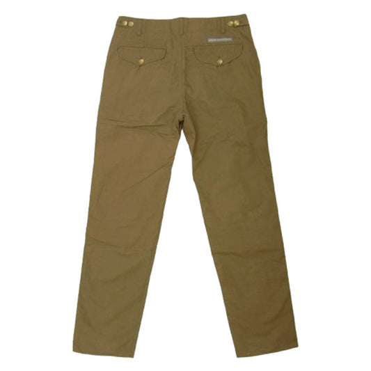 UNDERCOVER アンダーカバー 17SS UCS4501-2 裾裏ストライプ ストレート パンツ ブラウン系 2【中古】