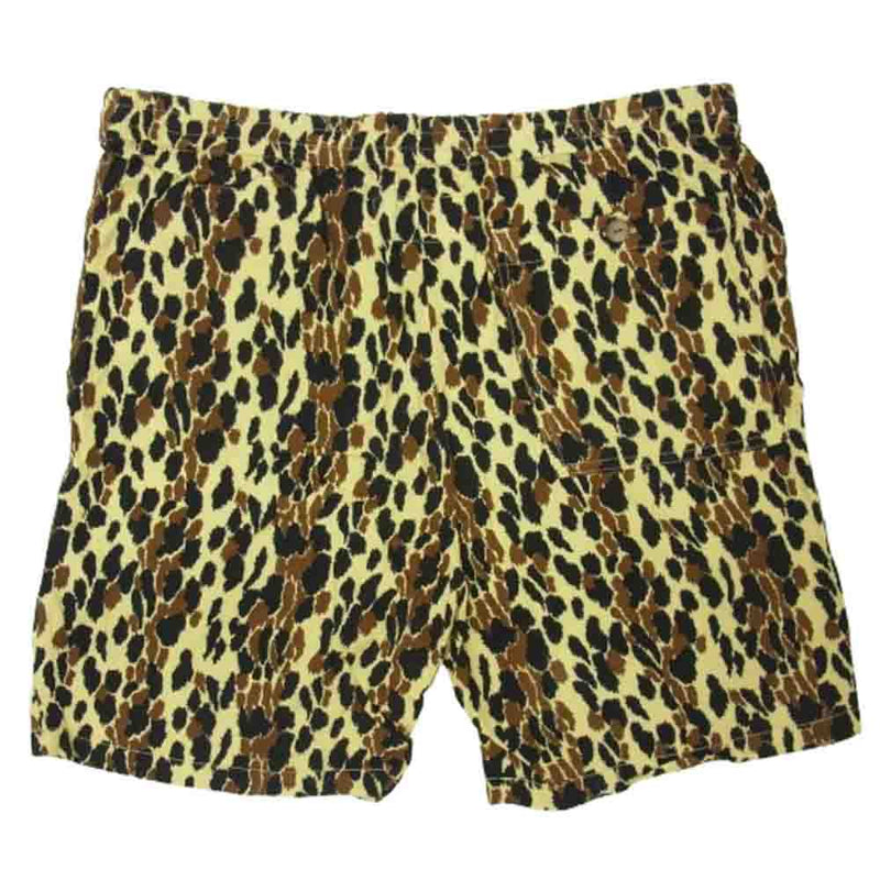 ワコマリア レオパード ショーツ M WACKO MARIA Leopard Hawaian