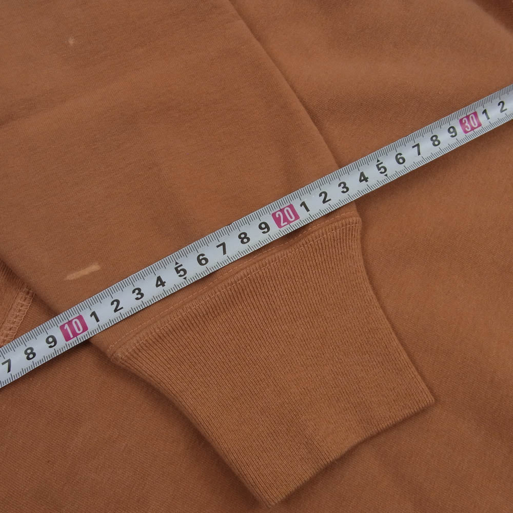 AURALEE オーラリー 17AW A7AP025M Super Milled Hoodie プルオーバー スウェット パーカー オレンジ系 4【中古】