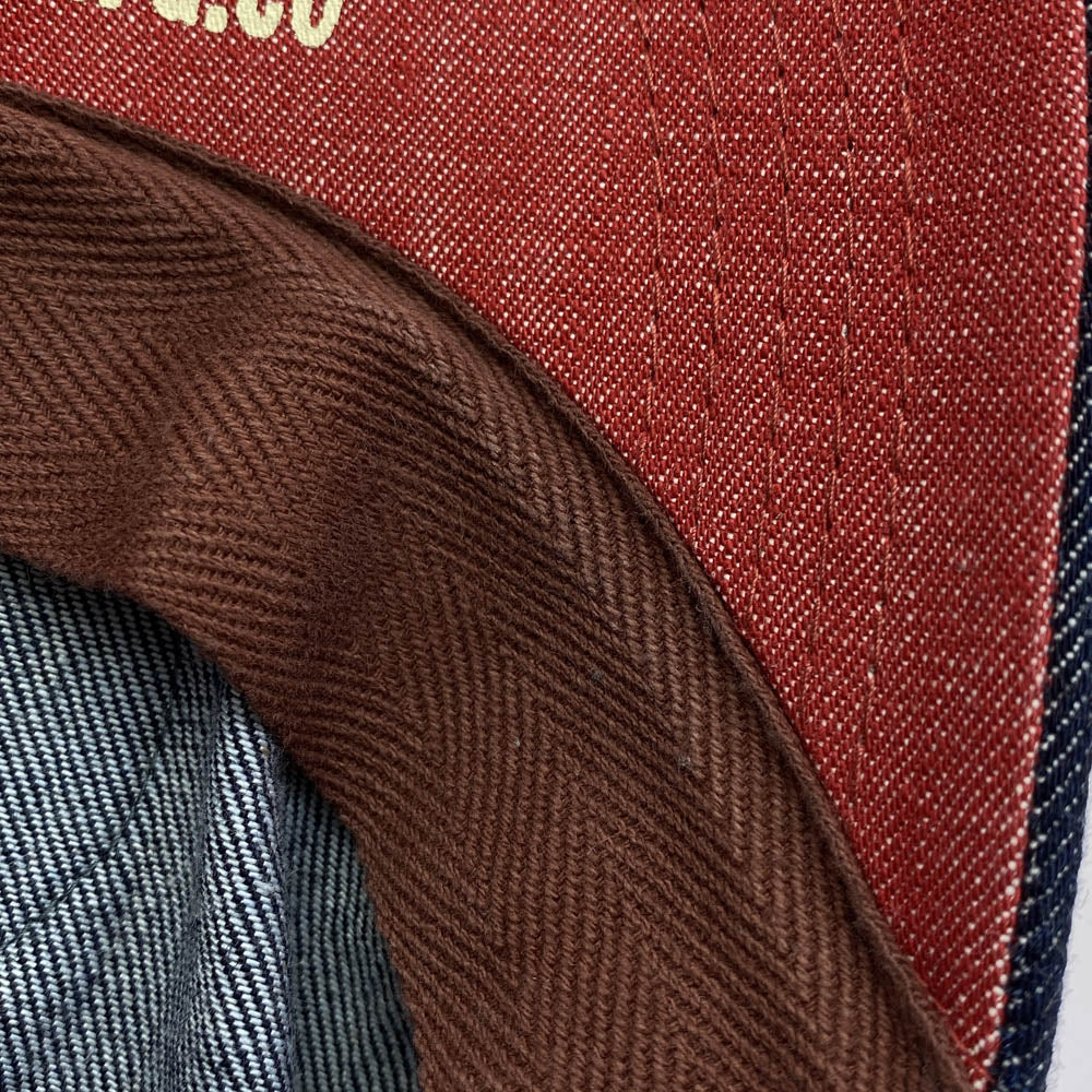 UES ウエス DENIM CAP ワッペン デニム キャップ インディゴブルー系 XL【中古】