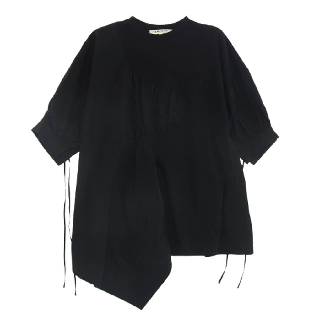ENFOLD エンフォルド 300GS280-2410 DRAPE FLARE BLOUSE ドレープ 