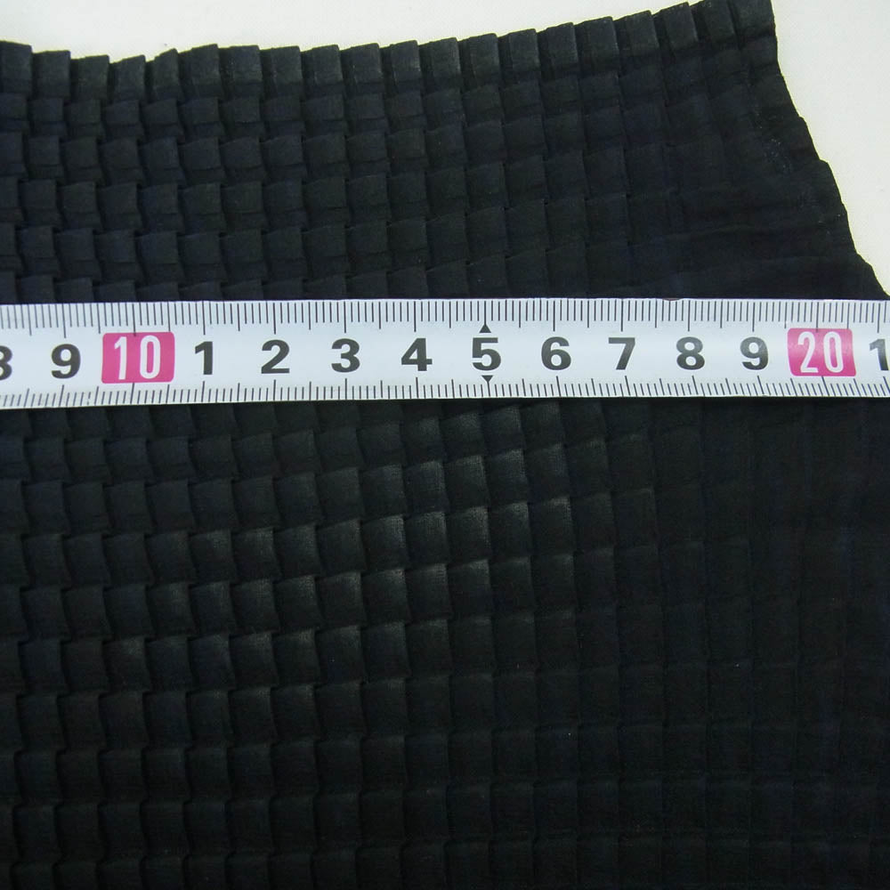 ISSEY MIYAKE イッセイミヤケ 24AW IM24FJ539 WHITE LABEL ホワイトレーベル ボトルネック グラデーション ボックス プリーツ 長袖 Tシャツ カットソー ダークネイビー系 ブルー系 2【中古】
