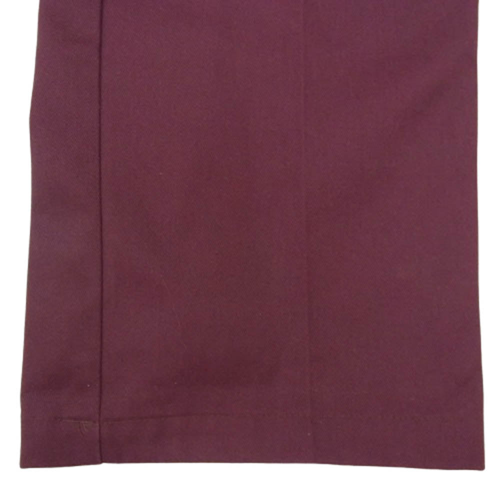 リビルドバイニードルス Dickies ディッキーズ 874 Folded Knee Casual Long Pants 折り膝 カジュアル ロング パンツ パープル系 34【中古】