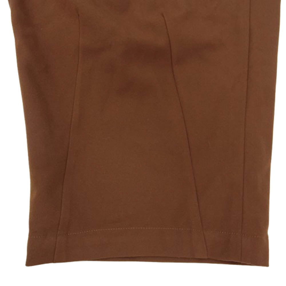 TIGHTBOOTH タイトブース 22AW FW22-B10 TR BAGGY SLACKS バギー スラックス パンツ ブラウン系 L【新古品】【未使用】【中古】