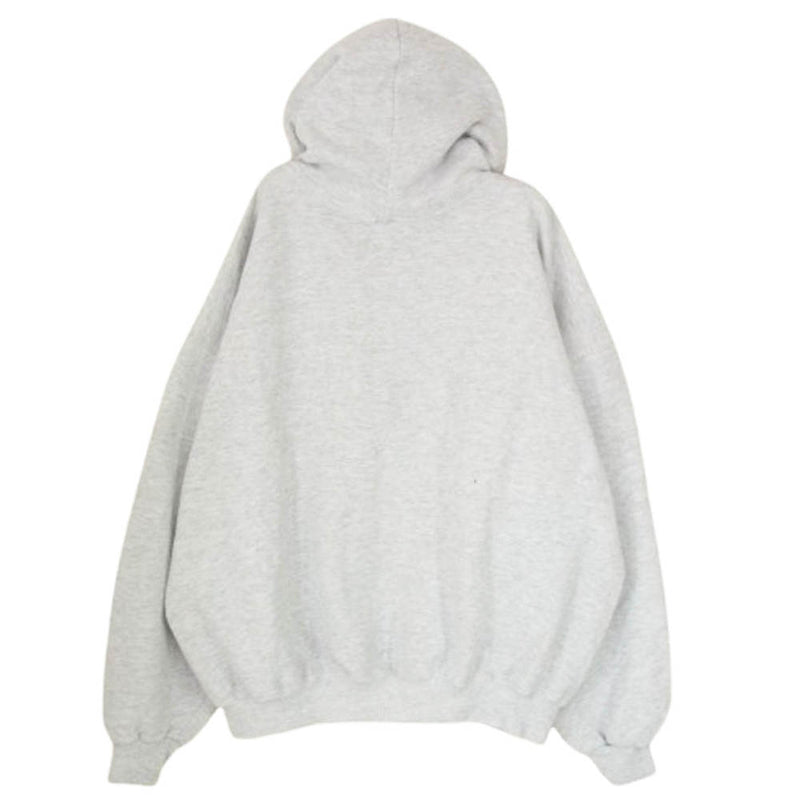 90s ラッセルアスレチック スウェットパーカー グレー USA製 無地 XL 90s Russellラッセル無地パーカー USA製アッシュグレー サイズL希少 80