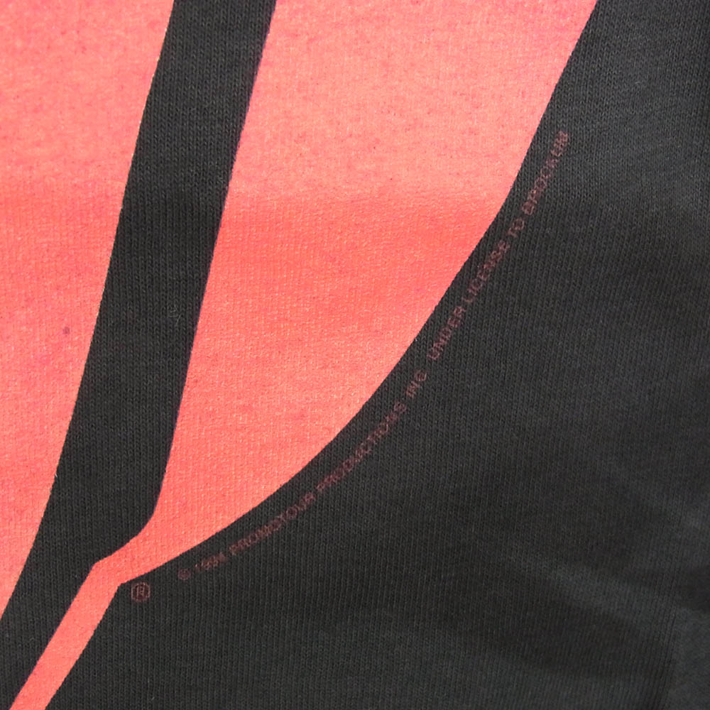 ヴィンテージ 90s USA製 The Rolling Stones ローリング ストーンズ BROCKUM ブロッカムボディ 94/95 Voo Doo Lounge バンド Tシャツ BLACK ブラック系 L【美品】【中古】