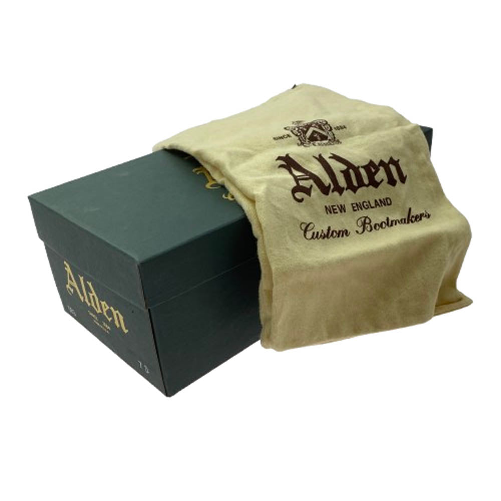 ALDEN オールデン 563 タッセル モカシン レザー ローファー シューズ ブラウン系 7D【中古】