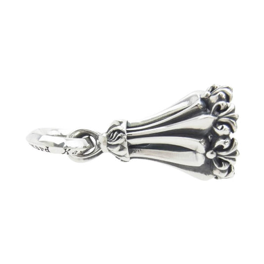 LONE ONES ロンワンズ 2025年6月購入時ギャランティカード付属 CHROME BELL クロムベル ペンダントトップ ミディアム Mサイズ シルバー系【中古】