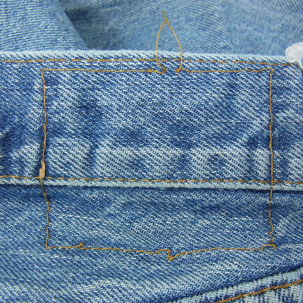 Levi's リーバイス 501 66後期 smalle ボタン裏刻印6 紙パッチ デニム パンツ インディゴブルー系 30【中古】