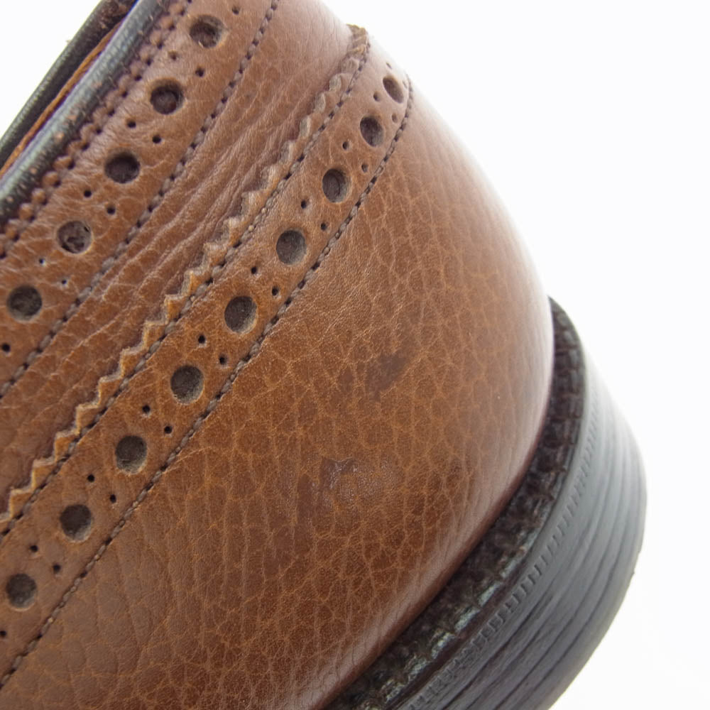 CHURCH'S チャーチ 旧チャーチ 3都市 ウィングチップ レザー シューズ ブラウン系 7.5【中古】