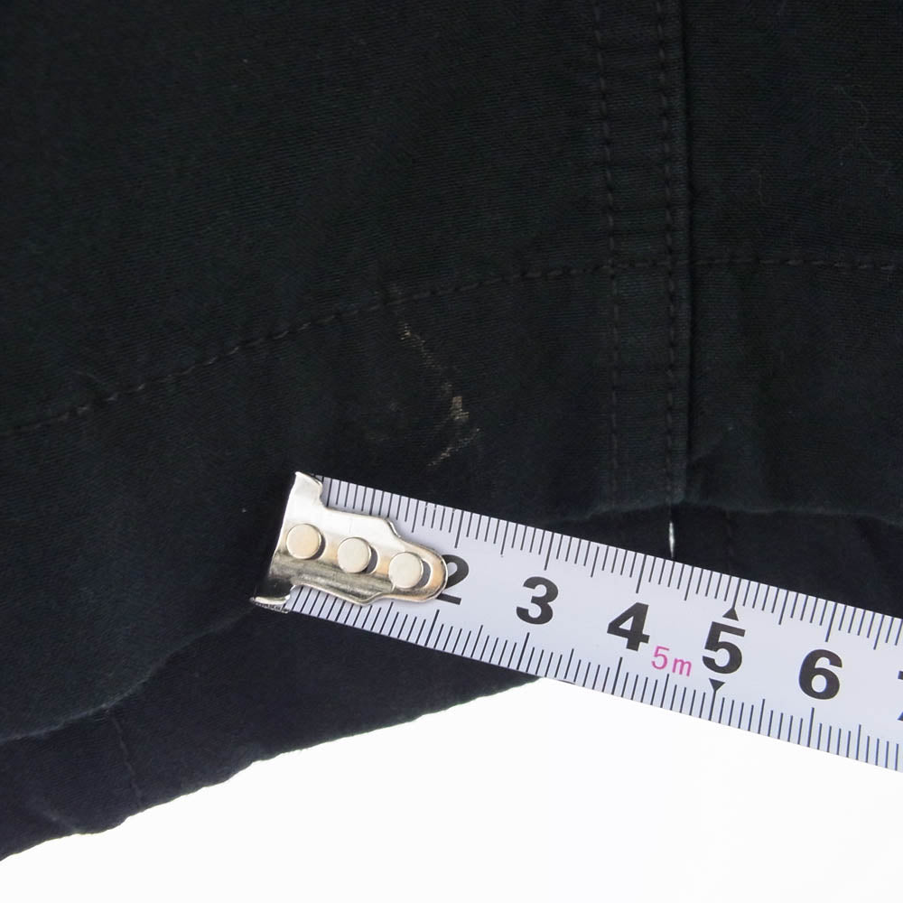 Supreme シュプリーム 20AW Yohji Yamamoto ヨウジヤマモト M-51 フロント ジップ パーカー ロング コート ブラック系 L【中古】