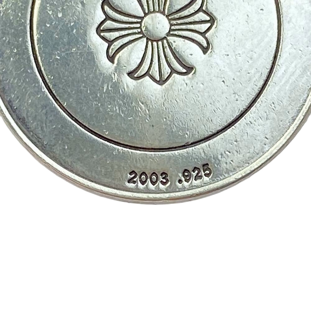 CHROME HEARTS クロムハーツ(原本無) CHRM ANGL MDL エンジェルメダルチャーム V1 ペンダントトップ シルバー系【中古】