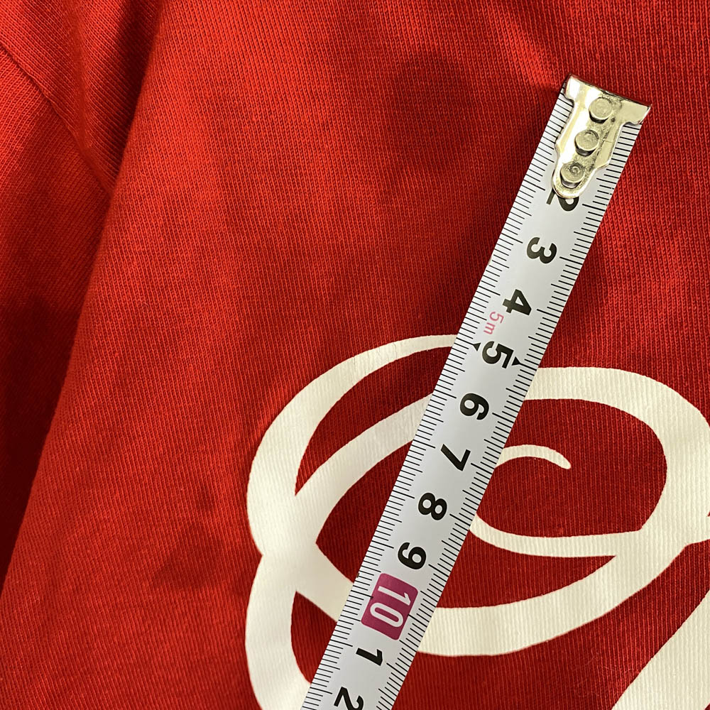 STUSSY ステューシー DOVER STREET MARKET ドーバーストリートマーケット ロゴプリント 半袖 Tシャツ レッド系 M【中古】