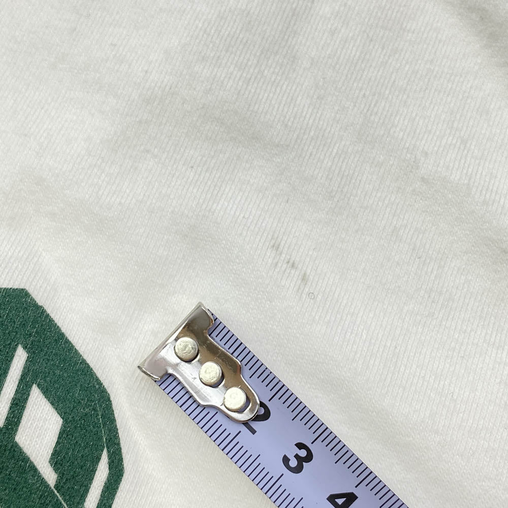 ルード ST.BARTHS アーチロゴ プリント 半袖 Tシャツ ホワイト系 グリーン系 XL【中古】