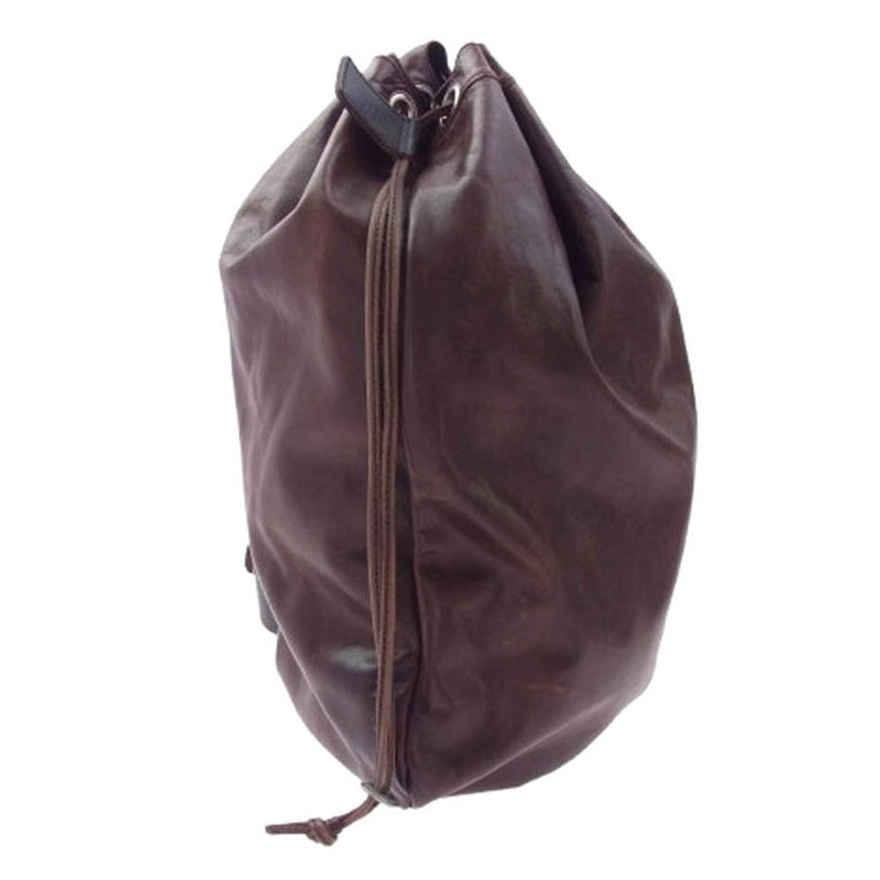y2k archive Gianottiブラウンファーレザーダッフルバッグ y2k archive Gianottiブラウンファーレザーダッフルバッグ