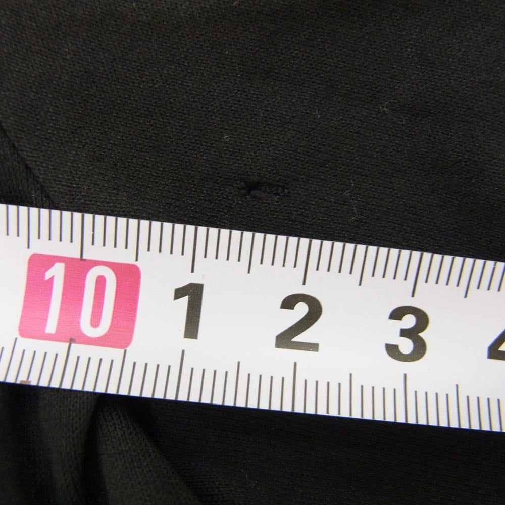 MONCLER モンクレール MAGLIA T-SHIRT ダブル ロゴ ワッペン 半袖 Tシャツ ブラック系 M【中古】