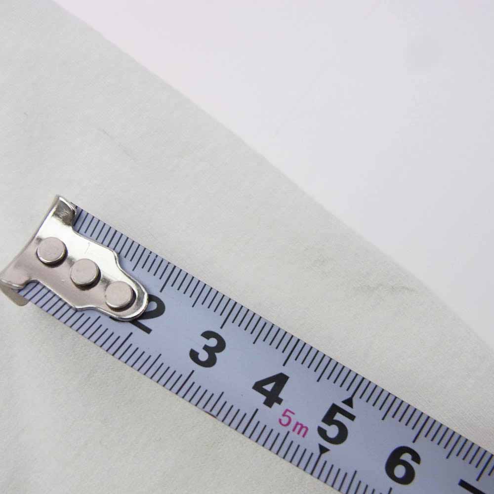 THE FLAT HEAD ザフラットヘッド ロゴプリント クルーネック 長袖 Tシャツ ホワイト系 40【中古】