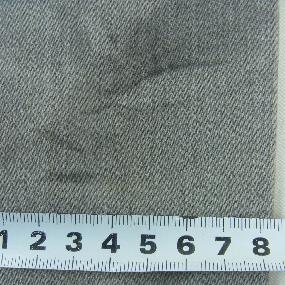 NO ID. ノーアイディ 846035-319B フルジップ デニム ジャケット コットン ポリウレタン 日本製 グレー系 3【中古】