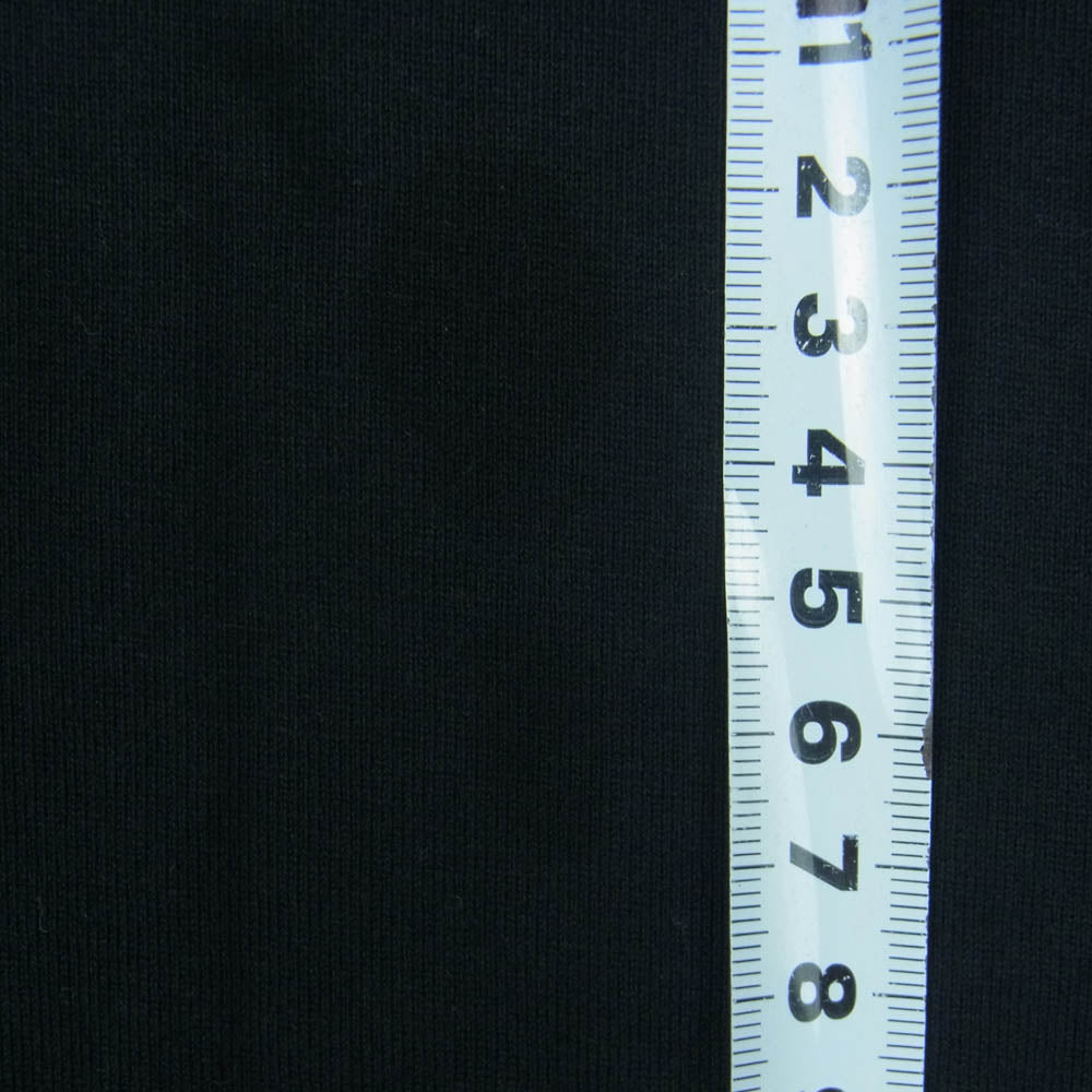 Paul Smith ポール・スミス レインボーゼブラ パッチ ハイネック タートルネック 長袖 カットソー ブラック系 L【中古】