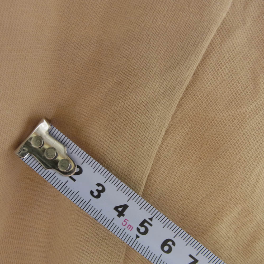 バドワイザー バックロゴ プリント Tシャツ ベージュ ベージュ系 L【中古】