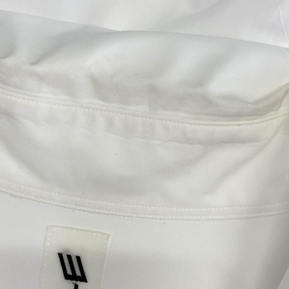 レショップ 21-050-053-2170-1-0 WIDE Reguler Shirts レギュラー カラー コットン 長袖 シャツ ホワイト系 2【中古】
