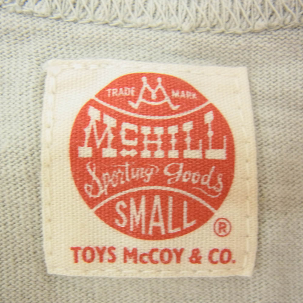 TOY'S McCOY トイズマッコイ Mongoose 世田谷ベース マングース パワー ガレージ 半袖 Tシャツ ブルーグレー系 S【中古】