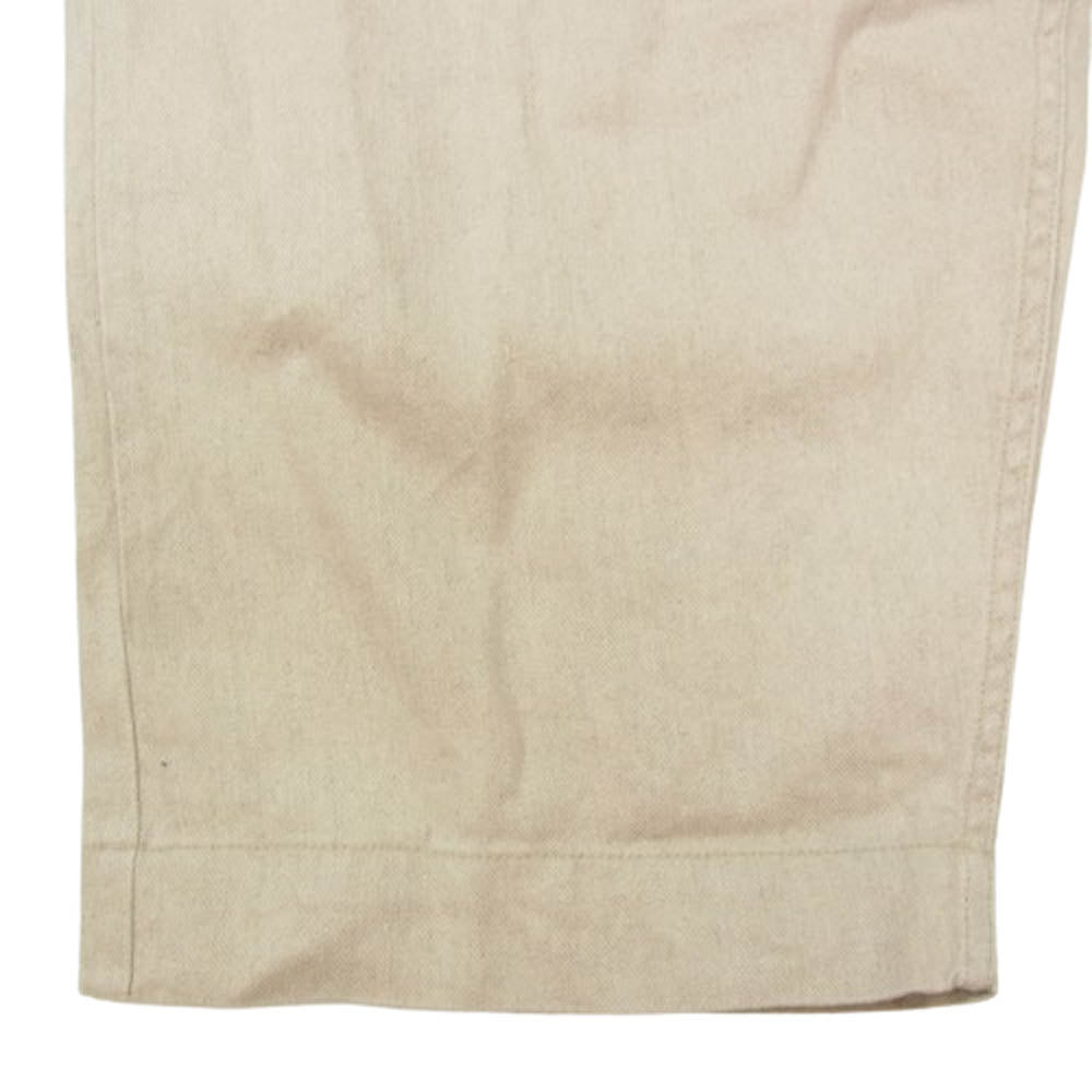 ネストローブ / コンフェクト 02221-0004 リネン コットン ワイド トラウザー パンツ ベージュ系 3【中古】