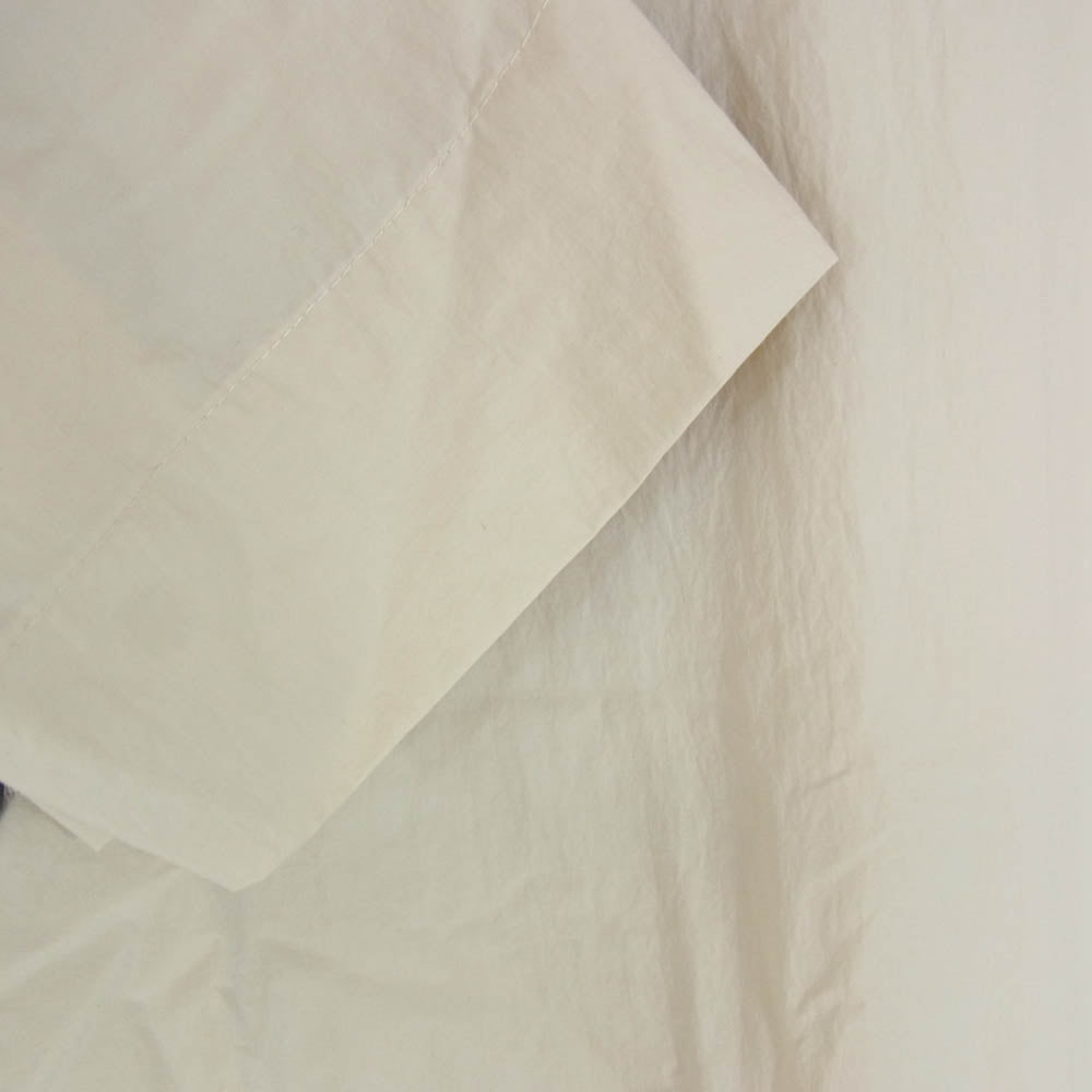 ATON エイトン 25SS CMAGGM0200 TRAVEL NYLON PACKABLE COAT トラベルナイロン パッカブル コート オフホワイト系 06【極上美品】【中古】